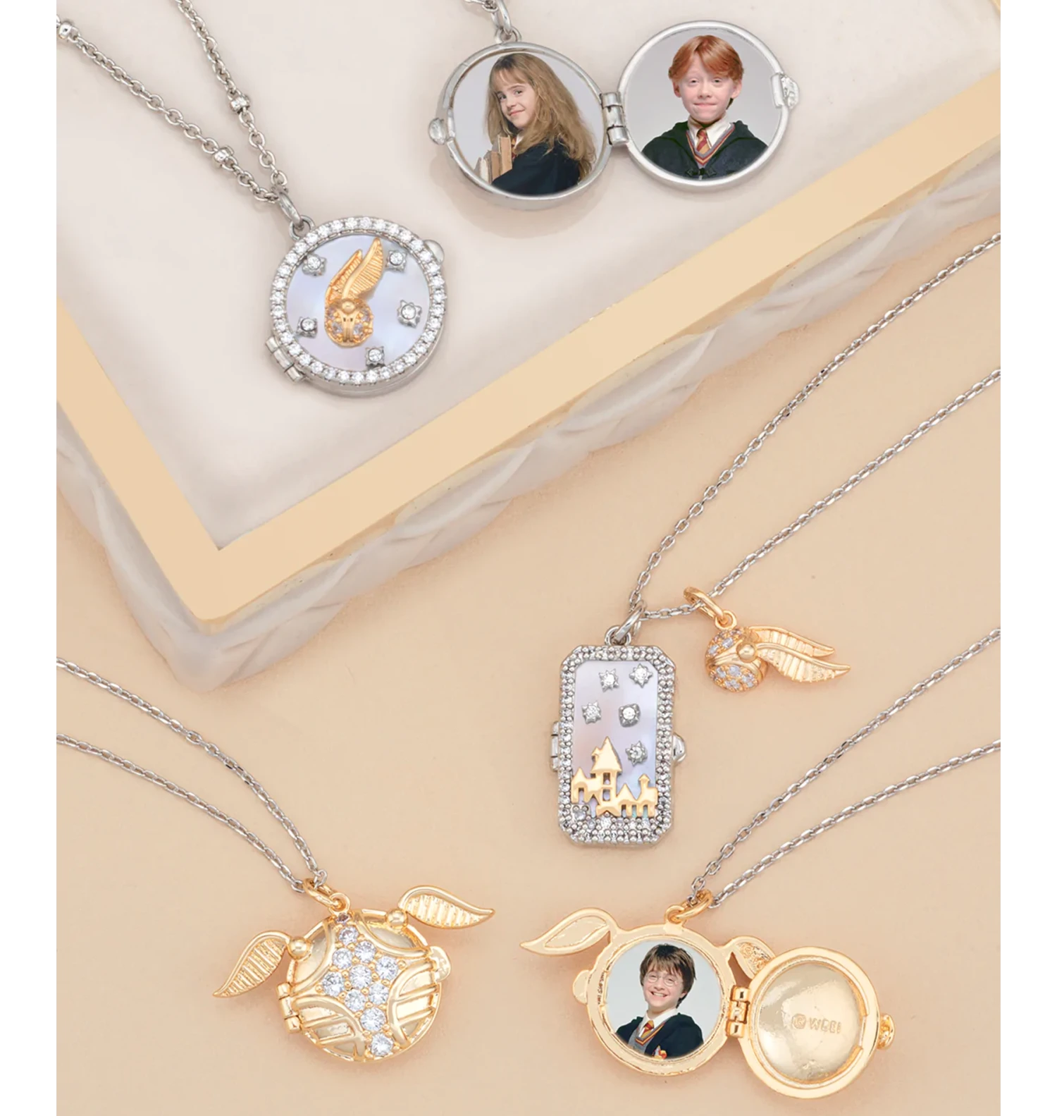 Warner Bros Charmed Aroma Golden Snitch Candle And Jewelry Tray 4 Warner Bros Charmed Aroma Golden Snitch Candle And Jewelry Tray - Image 4